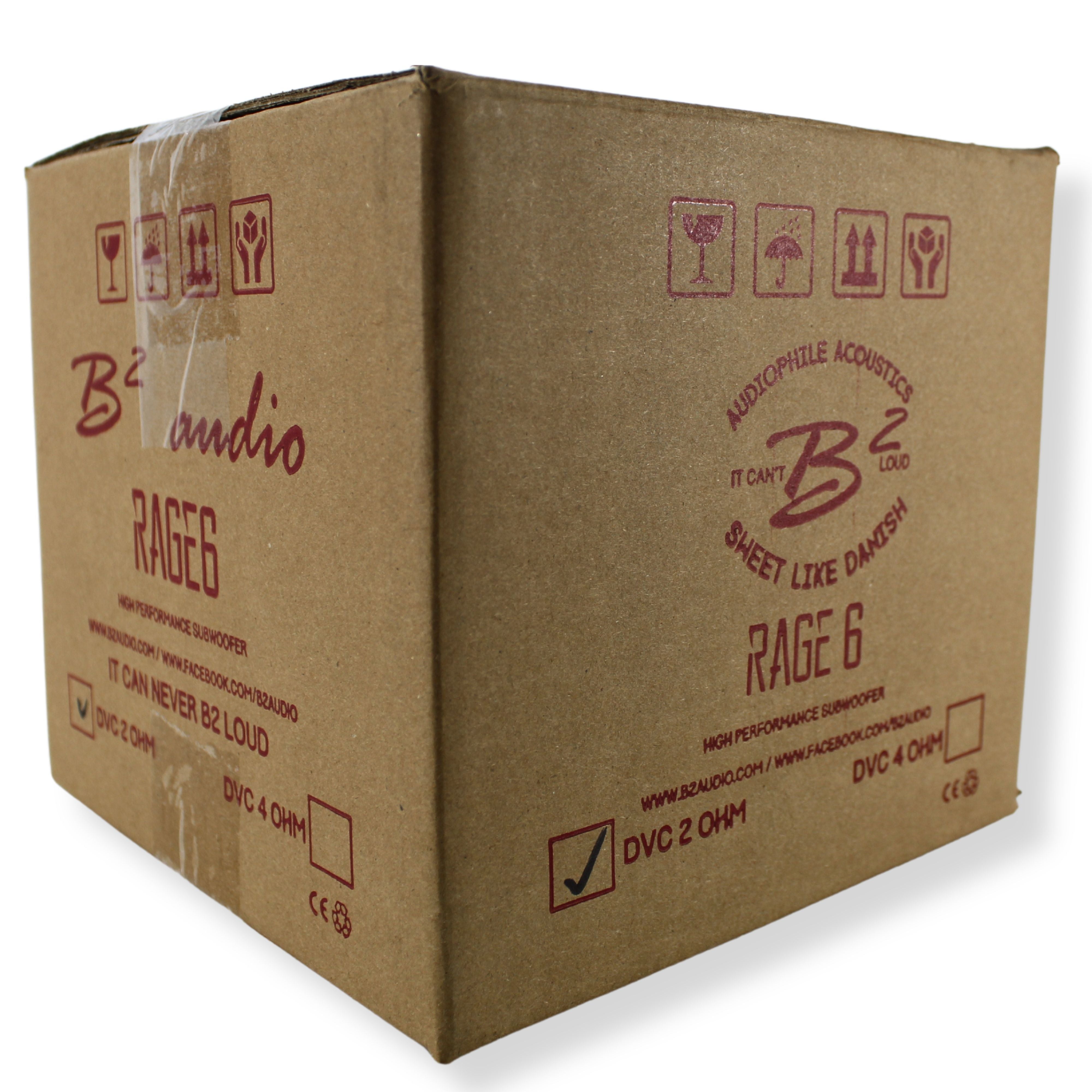B2 Audio RAGE6 6" Subwoofer 350W RMS Dual 2 Ohm — image 8
