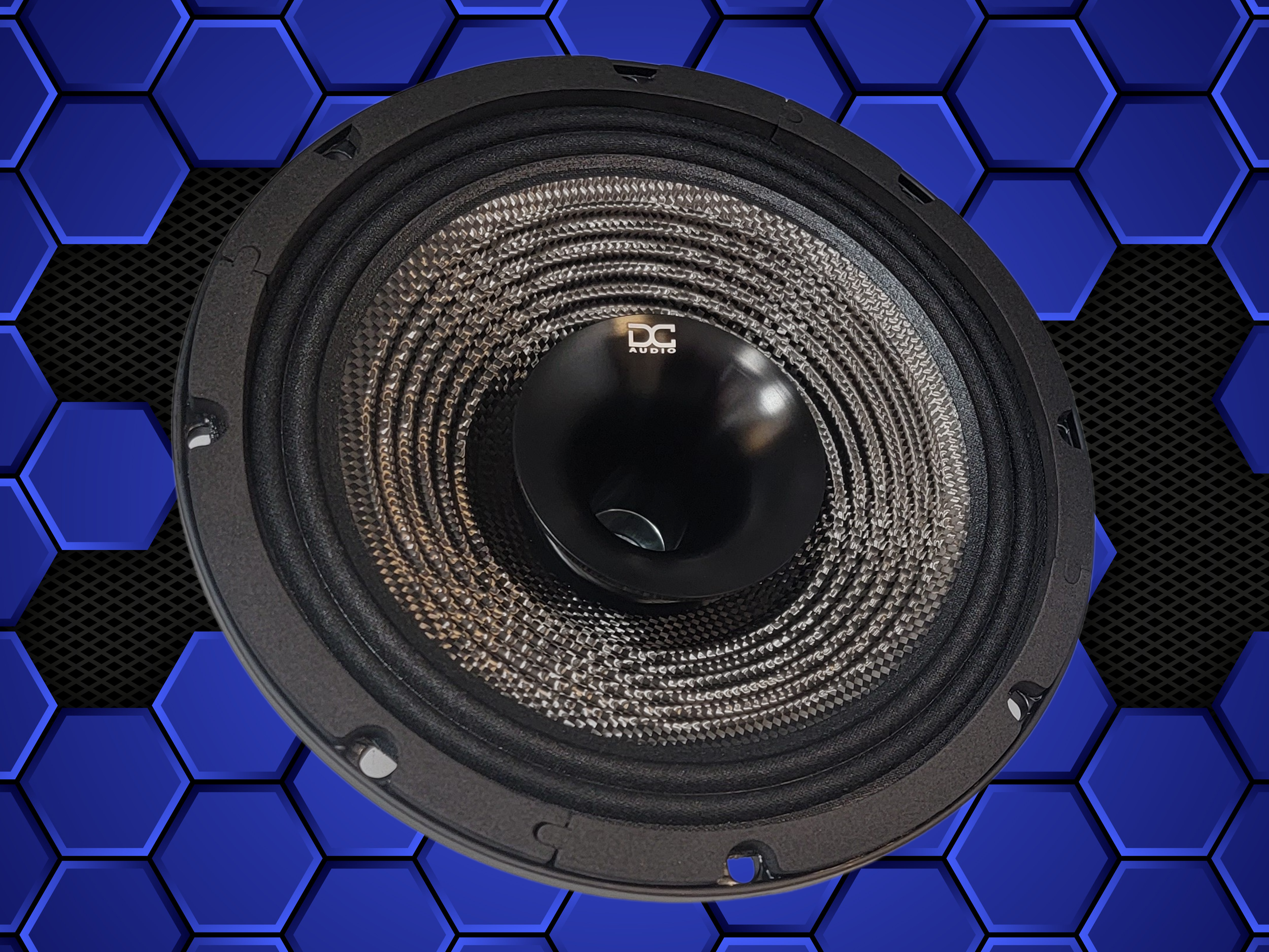 DC Audio NEO Coaxial CF 8" Pro Audio Speaker 250W 4/8 Ohm (Each)