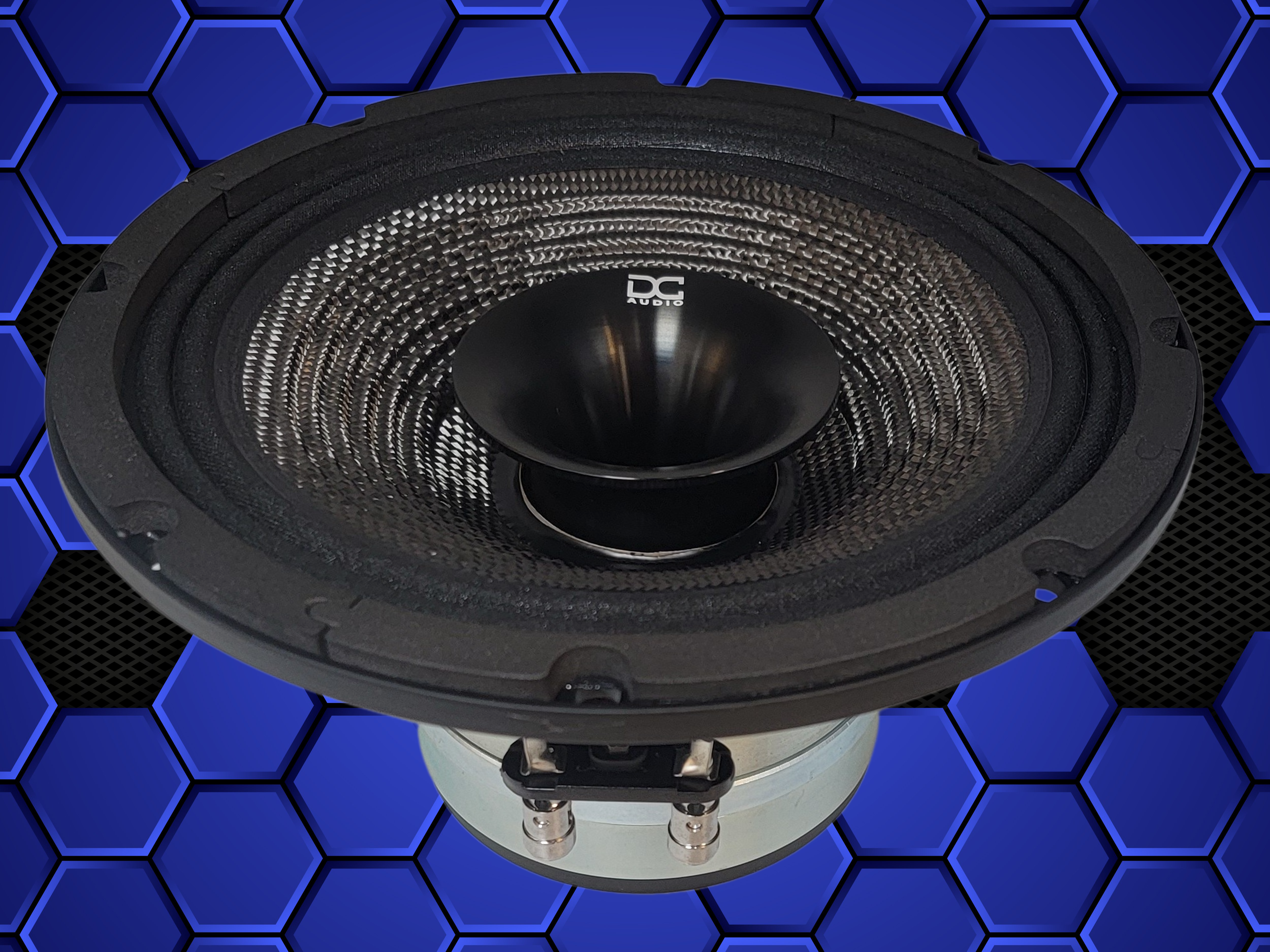 DC Audio NEO Coaxial CF 8" Pro Audio Speaker 250W 4/8 Ohm (Each)