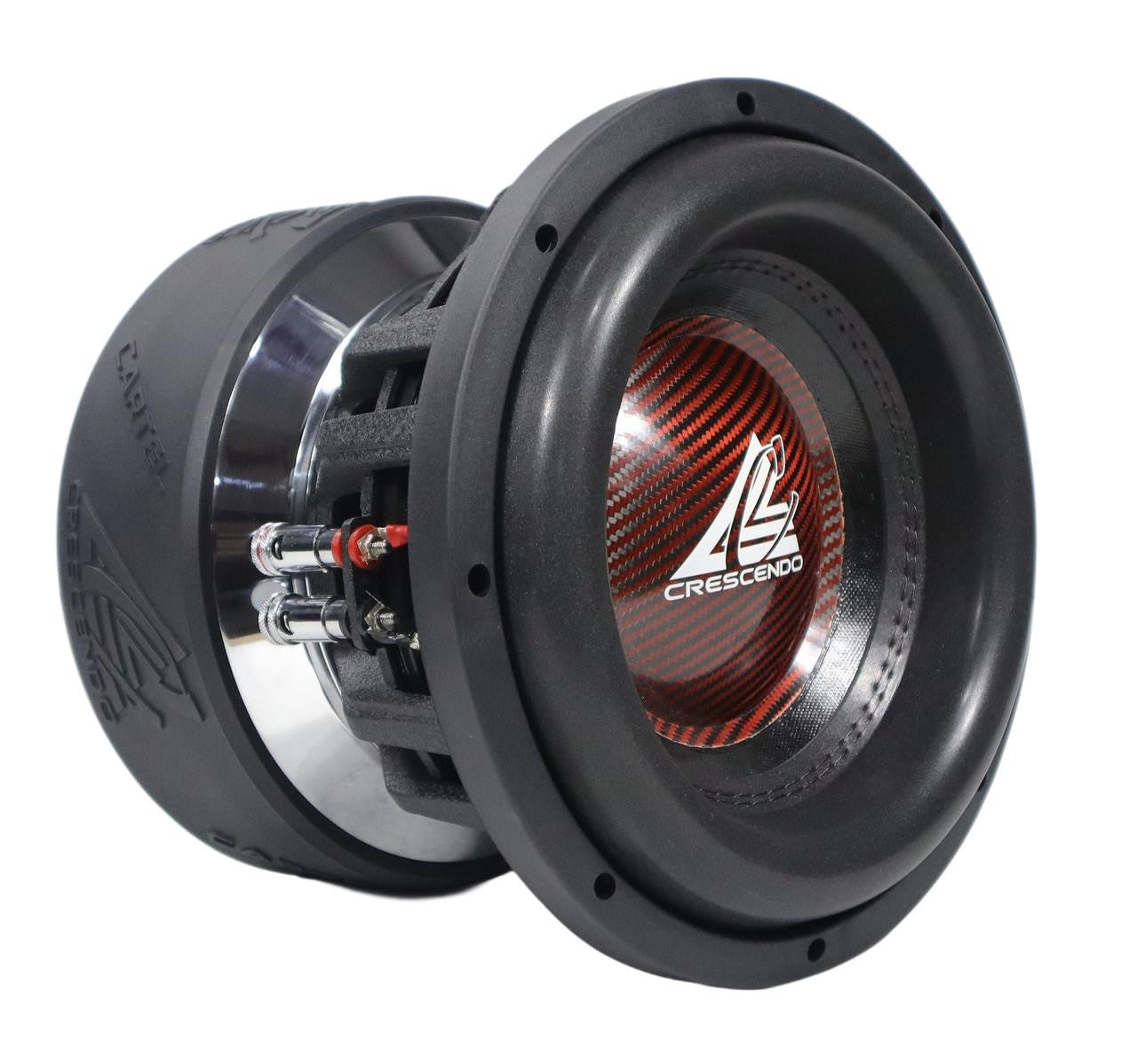 Crescendo Audio Cartel Series 10" Subwoofer 2000W RMS