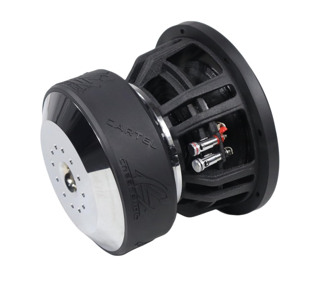 Crescendo Audio Cartel Series 10" Subwoofer 2000W RMS