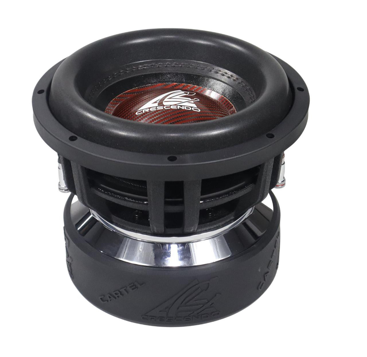 Crescendo Audio Cartel Series 10" Subwoofer 2000W RMS
