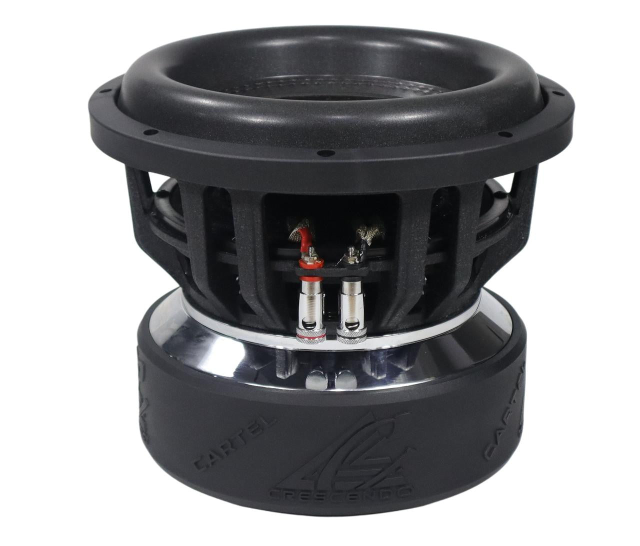 Crescendo Audio Cartel Series 10" Subwoofer 2000W RMS