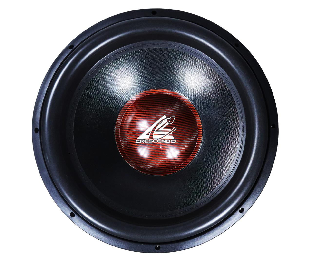 Crescendo Audio Cartel Series 18" Subwoofer 2000W RMS