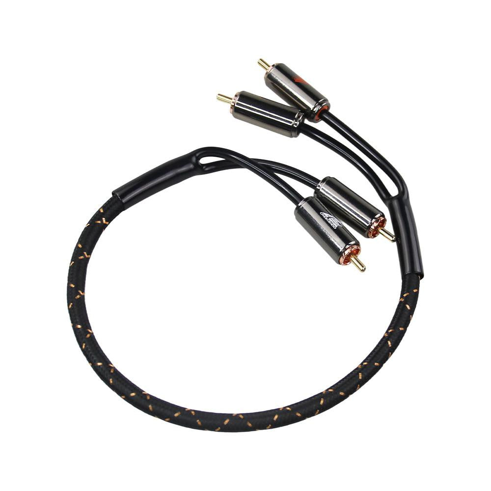 Crescendo Audio Chorusconnects Audiophile Grade 2 Channel RCA Cable 1.5FT