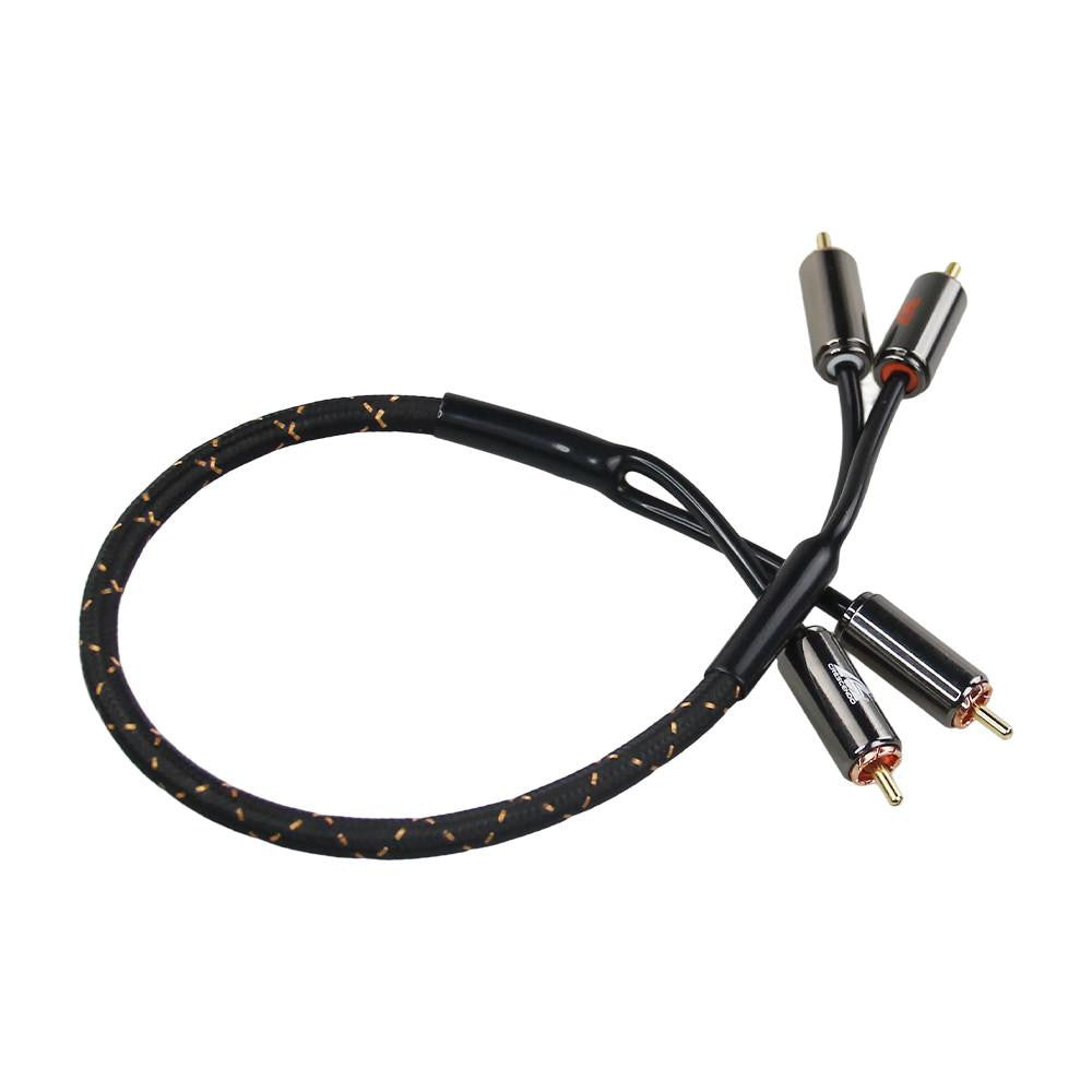 Crescendo Audio Chorusconnects Audiophile Grade 2 Channel RCA Cable 1.5FT