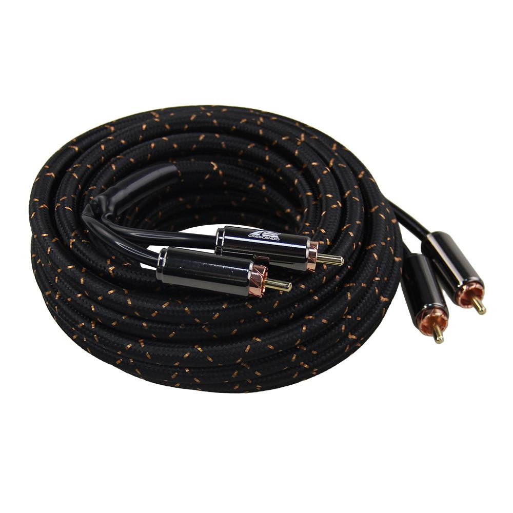 Crescendo Audio Chorusconnects Audiophile Grade 2 Channel RCA Cable 20FT
