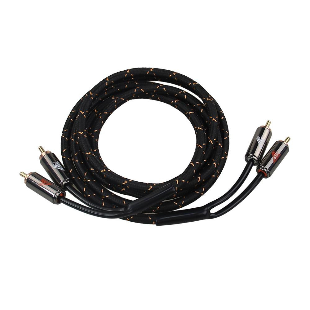 Crescendo Audio Chorusconnects Audiophile Grade 2 Channel RCA Cable 6FT