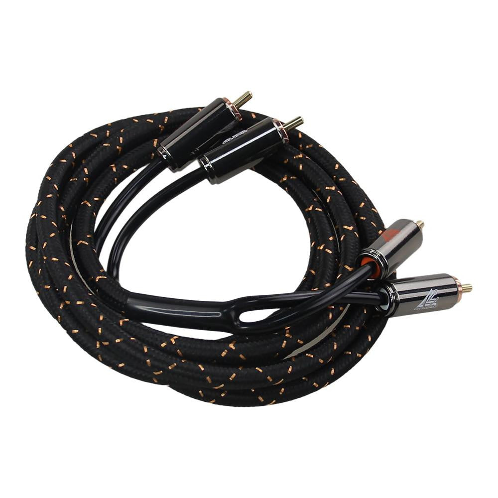 Crescendo Audio Chorusconnects Audiophile Grade 2 Channel RCA Cable 6FT