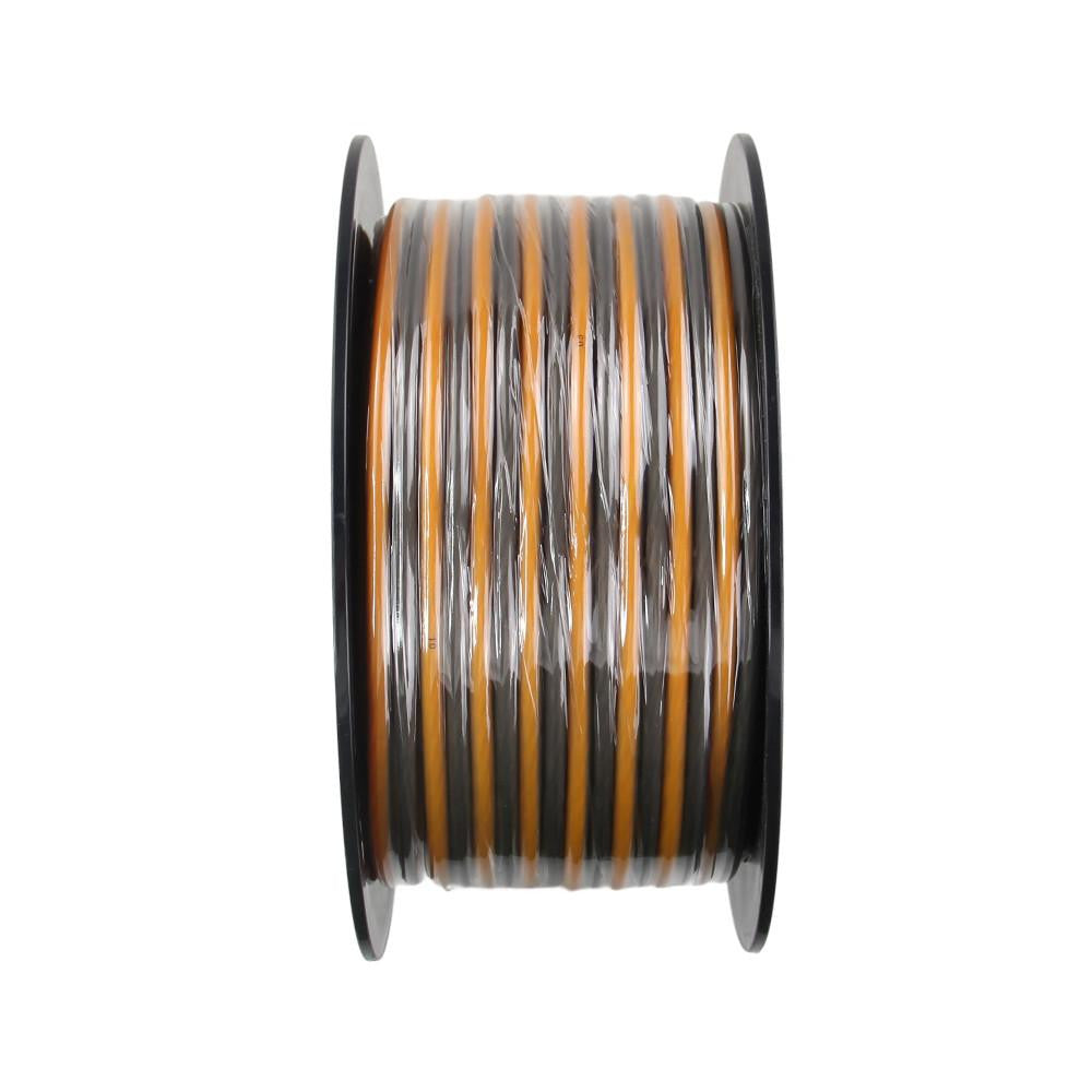 Crescendo Audio 8 Gauge Flexconnect OFC Paired Cable (125FT Spool) Subwoofer