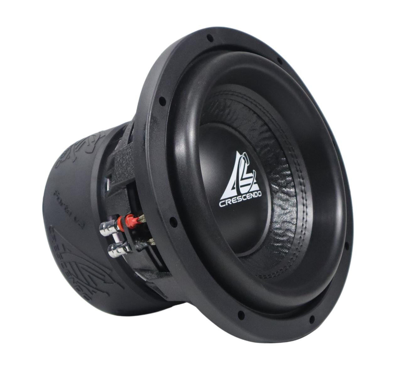 Crescendo Audio FORTE-V2 10" Subwoofer 1000W RMS