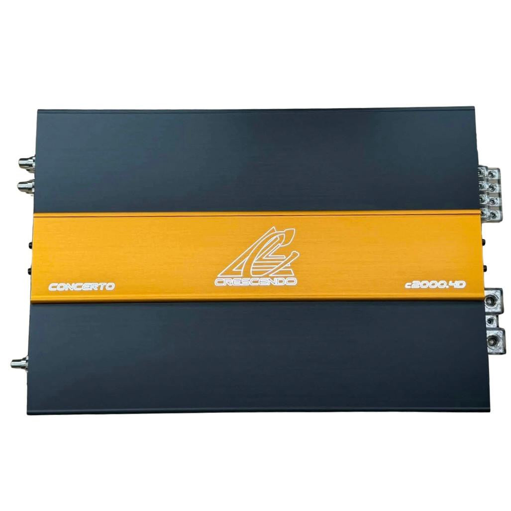 Crescendo Audio C2000.4D 4 Channel Full Range Amplifier 2000W RMS