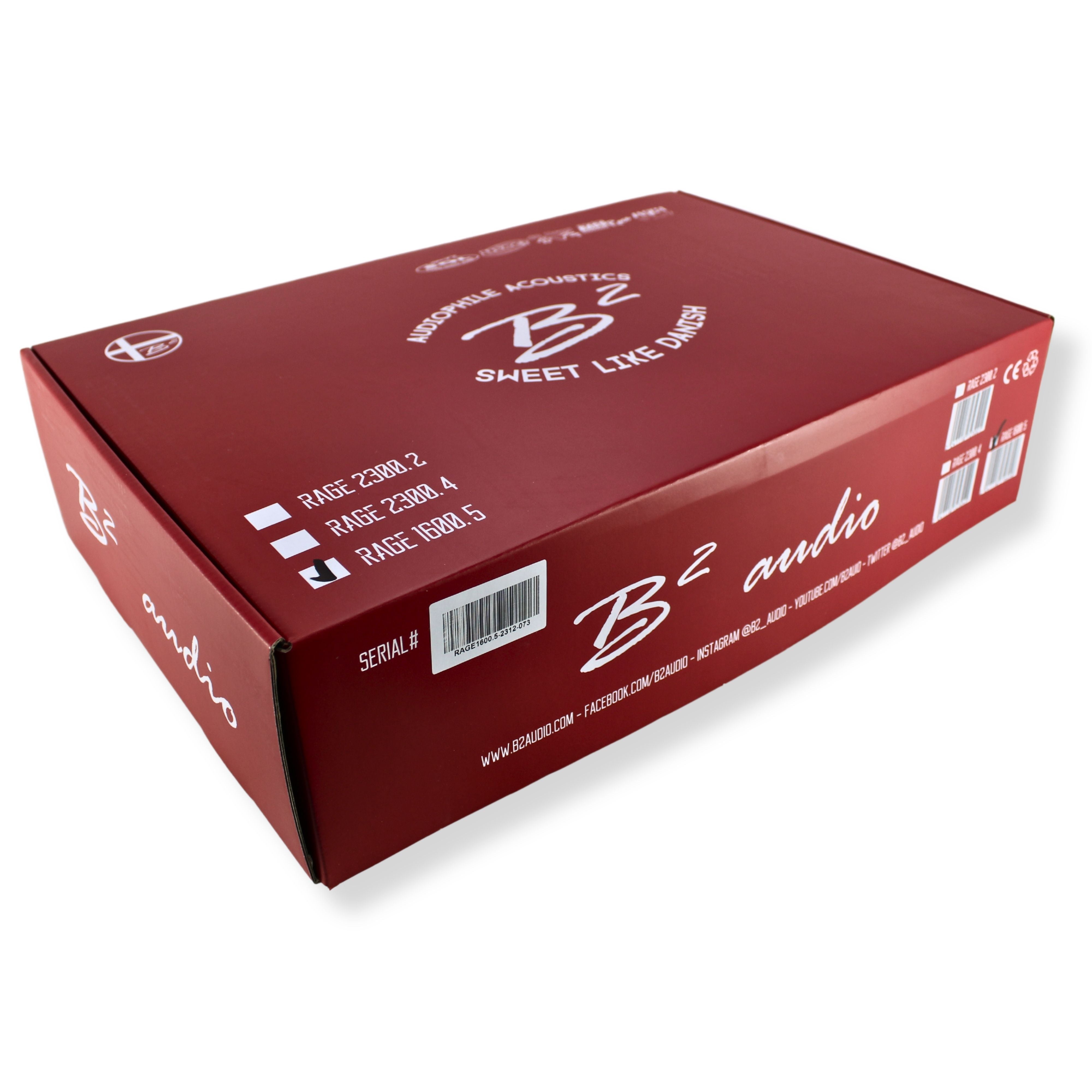 B2 Audio RAGE 1600.5 Class D 5-Channel Amplifier 1600W RMS — image 8