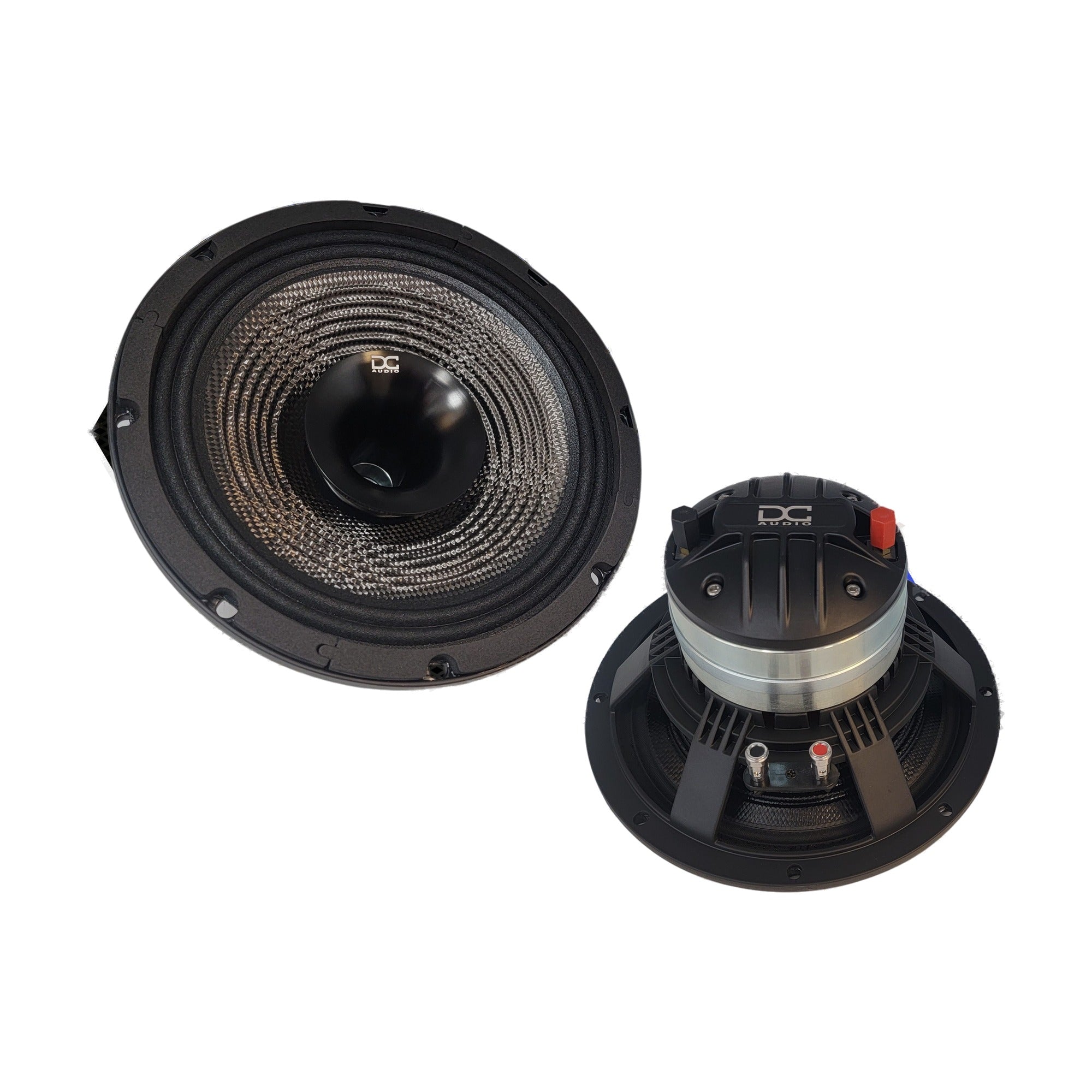 DC Audio NEO Coaxial CF 8" Pro Audio Speaker 250W 4/8 Ohm (Each)