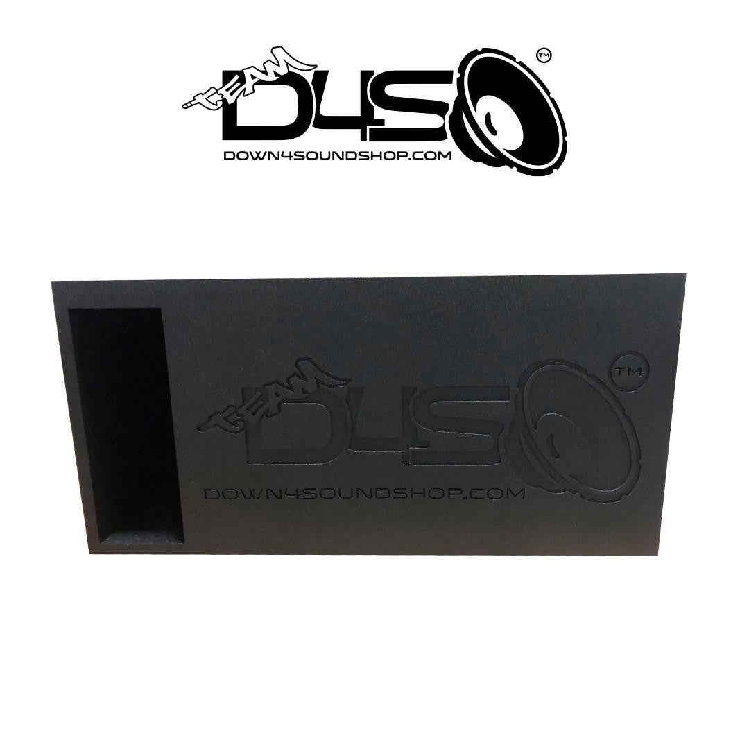 Down4Sound PRO-FAB 4 10 4 10 SUB Box Quad 10-INCH Ported Subwoofer Enclosure Box