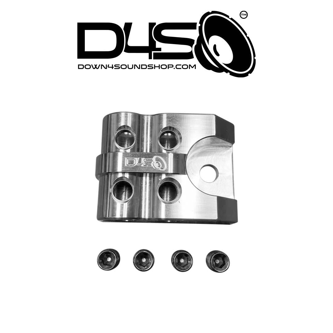 Down4Sound 4 Spot - D4S Battery Distro Block - 1/0 AWG Input Pair