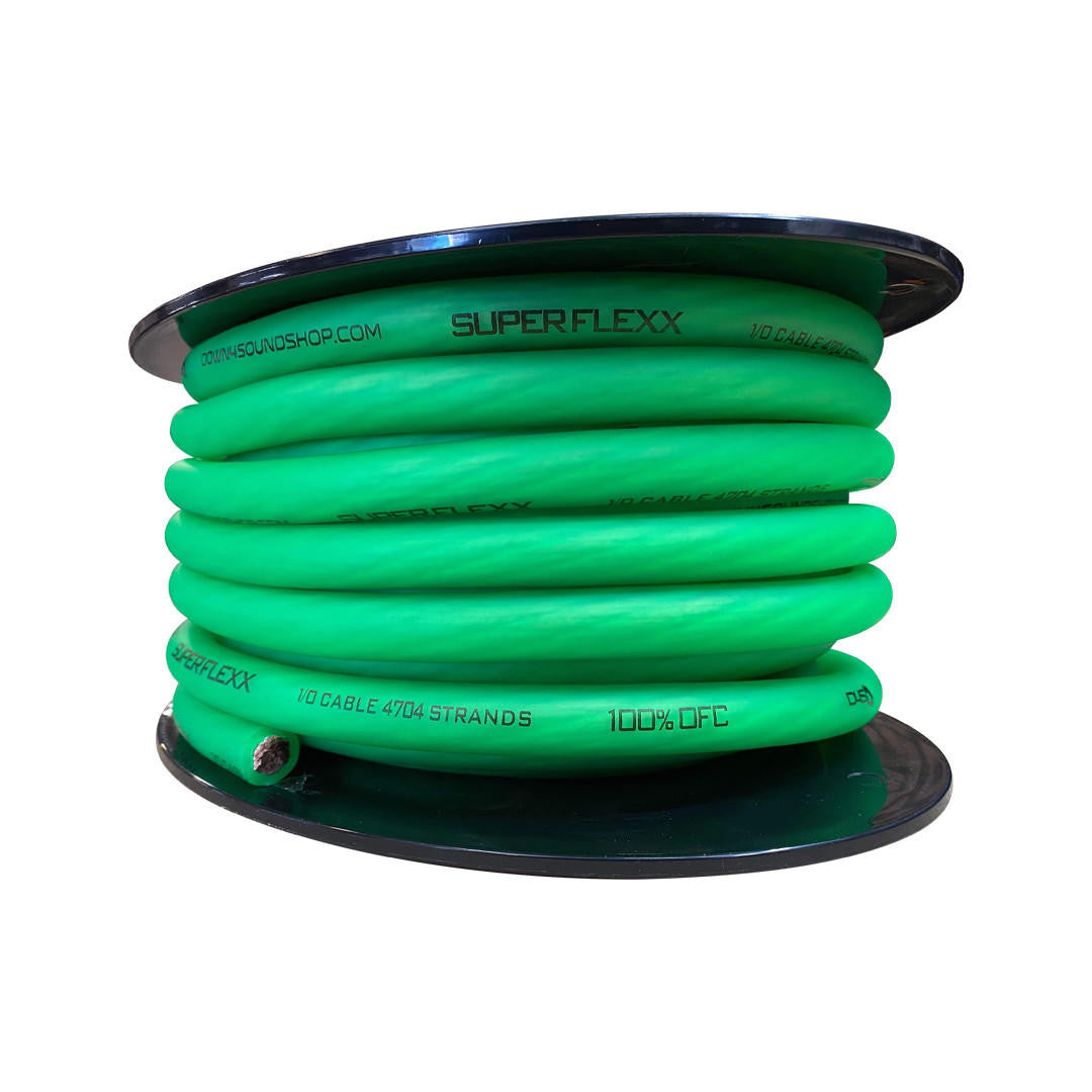 Down4Sound 50FT 1/0 OFC Tinned Wire