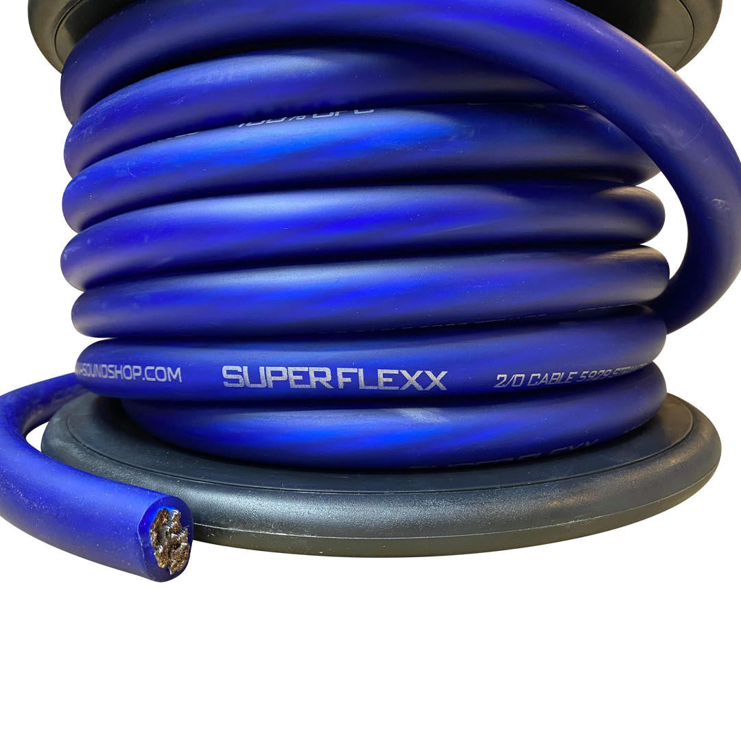 Down4Sound 50FT 2/0 OFC Silver Tinned Wire