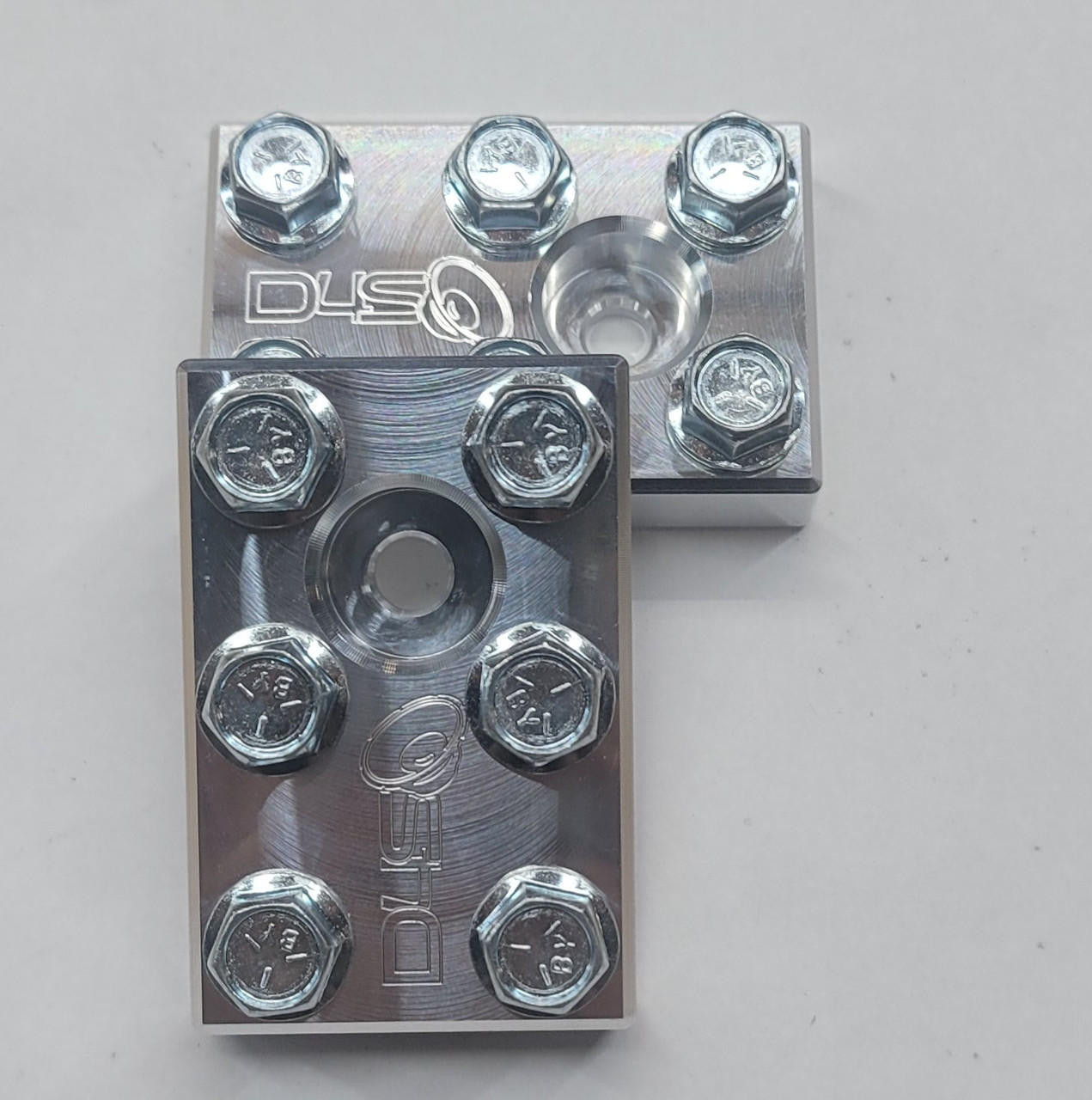 Down4Sound 6 Spot - D4S Battery Distro Block - 1/0 AWG Input (lug Style) Pair