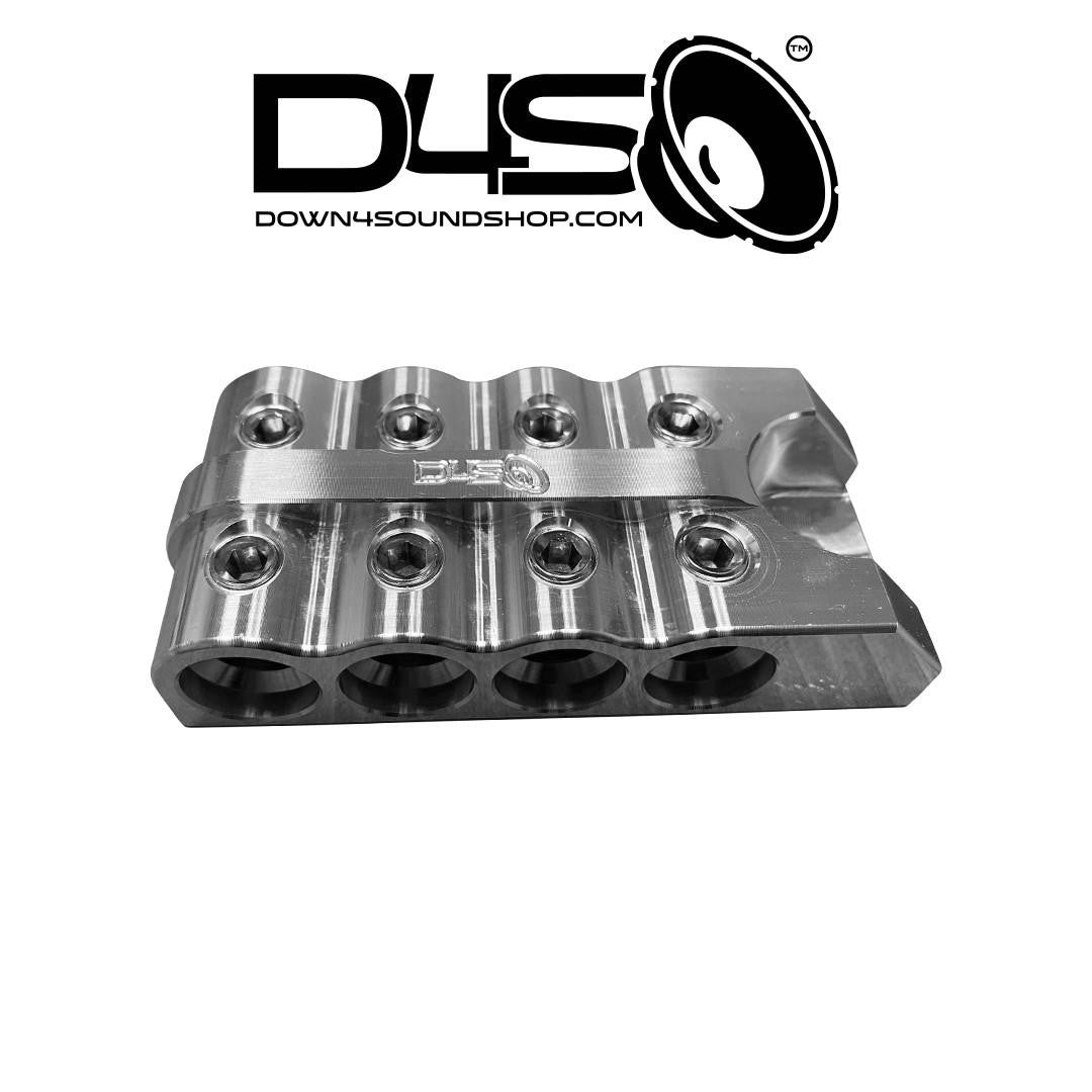 Down4Sound 8 Spot - D4S Battery Distro Block - 1/0 AWG Input Pair