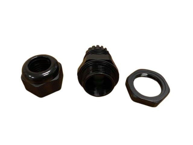 Down4Sound 4 AWG Water Proof Grommet Black - 100 Pack
