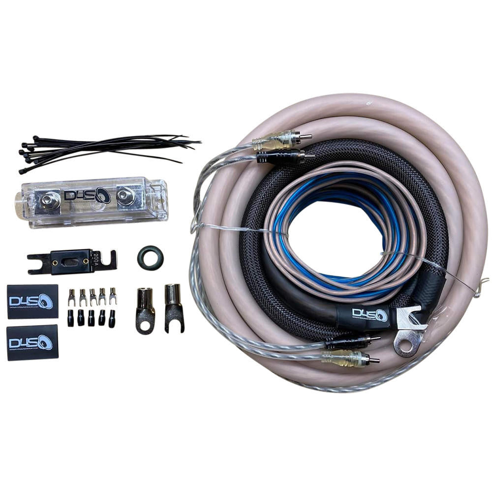 Down4Sound 0 Gauge CCA Amplifier Install Kit