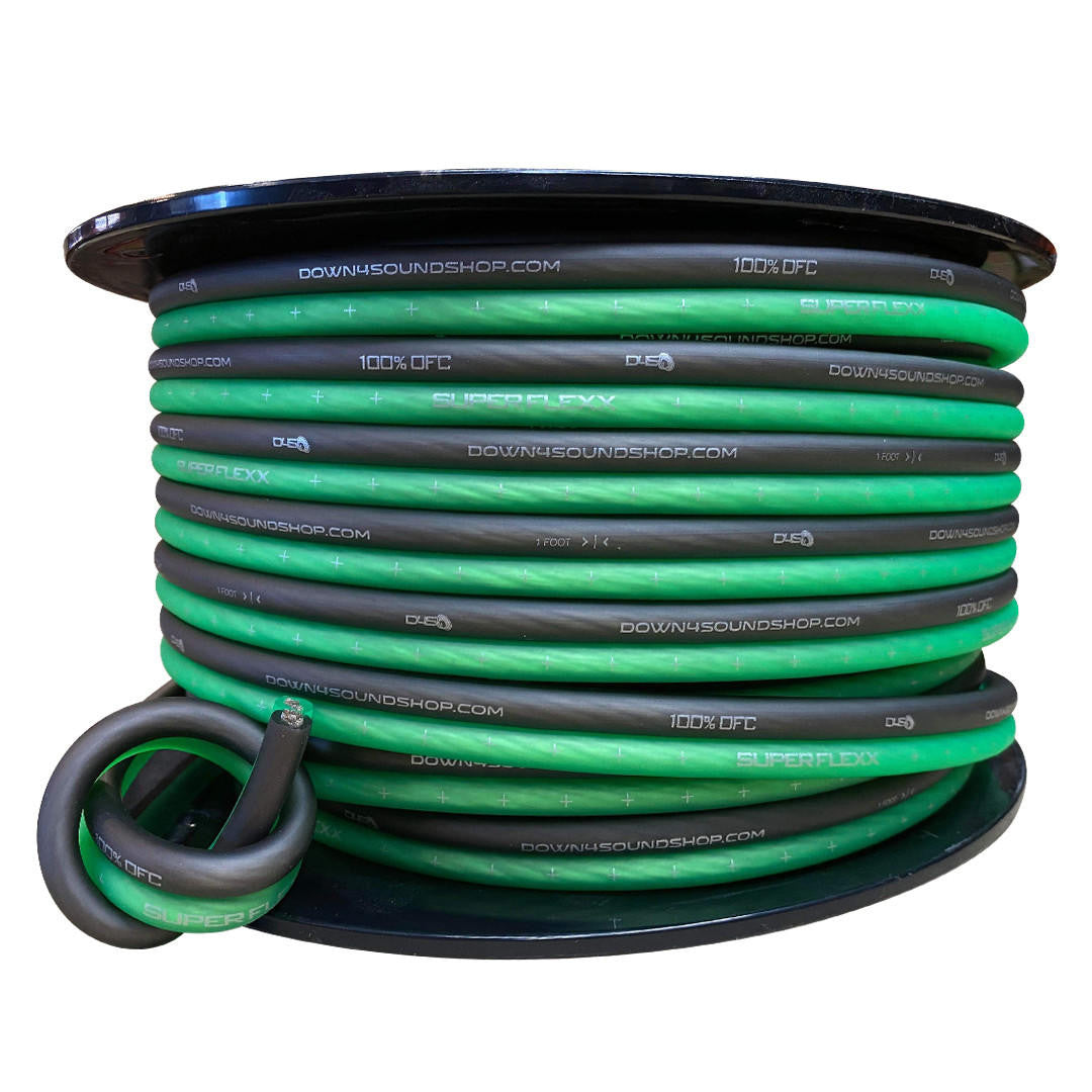 Down4Sound 125FT 8 Gauge Tinned OFC Speaker Wire