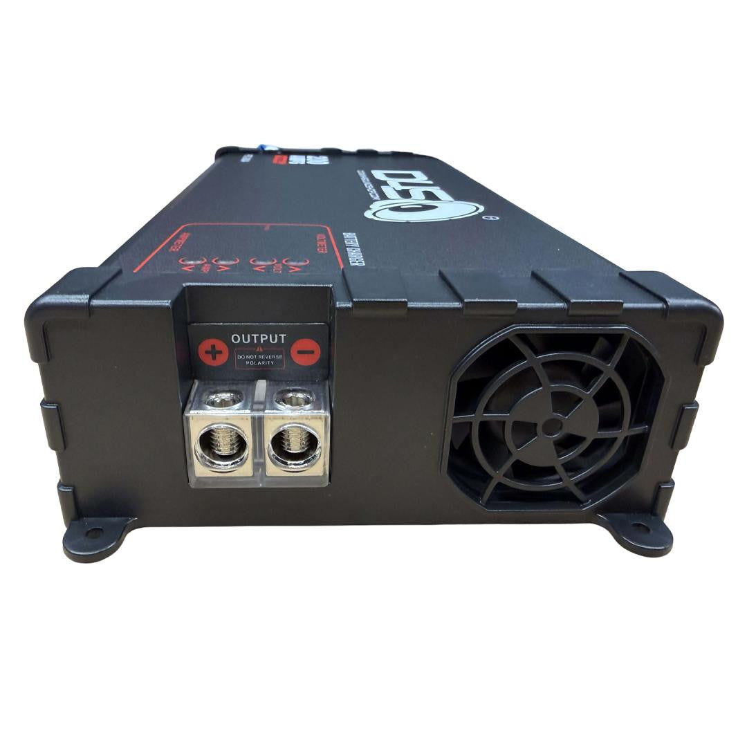 Down4Sound 200A Smart Power Supply - 12V Car Audio Power Supply & Battery Charger (13.8V - 15V Output)