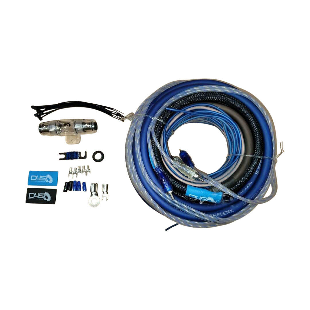 Down4Sound 4 Gauge CCA Amplifier Install Kit (Red/Black) — view 3 of 5