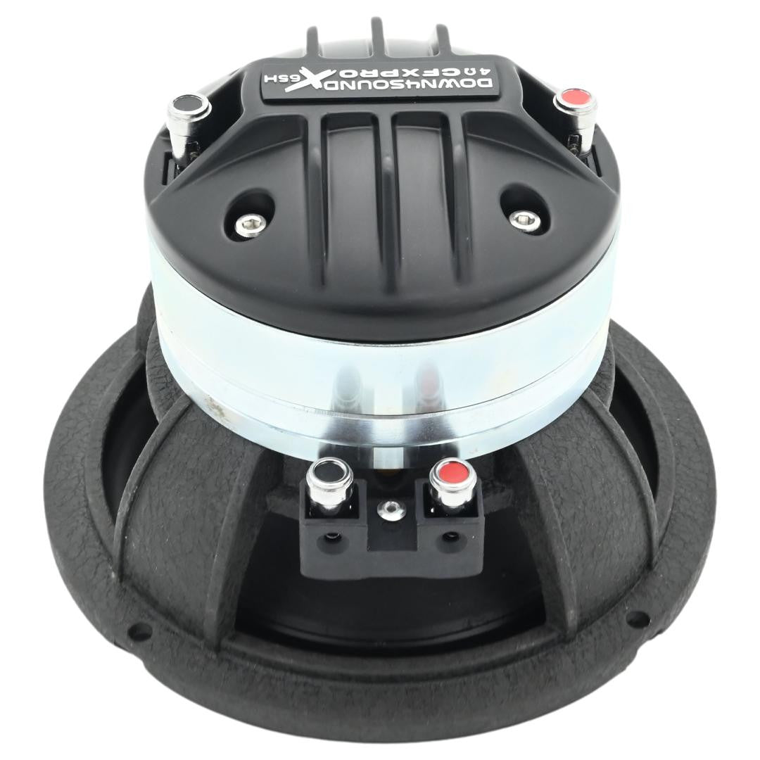 Down4Sound CFX-PROX654H - 6.5" Carbon Fiber NEO 2-WAY Full Range Pro Audio Water Resistant Coaxial Speaker 200W RMS 4 OHM