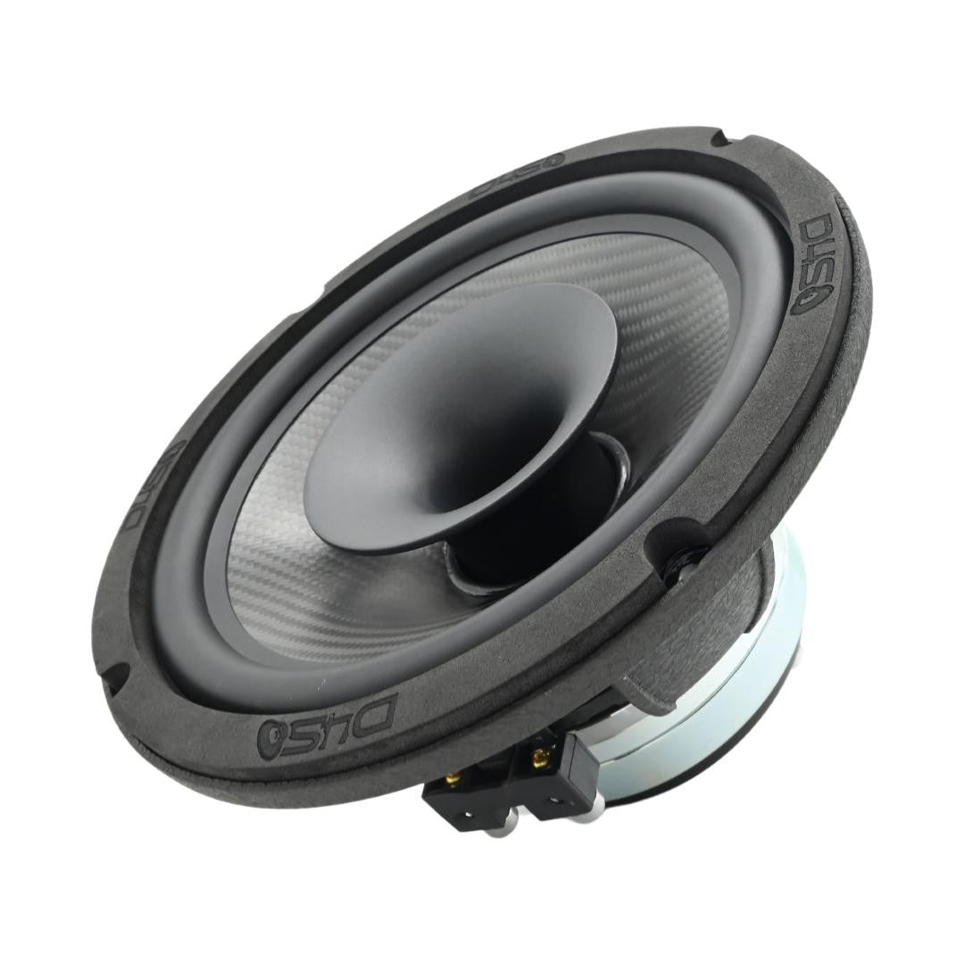 Down4Sound CFX-PROX808H - 8" Carbon Fiber NEO 2-WAY Full Range Pro Audio Water Resistant Coaxial Speaker 200W RMS 8 OHM