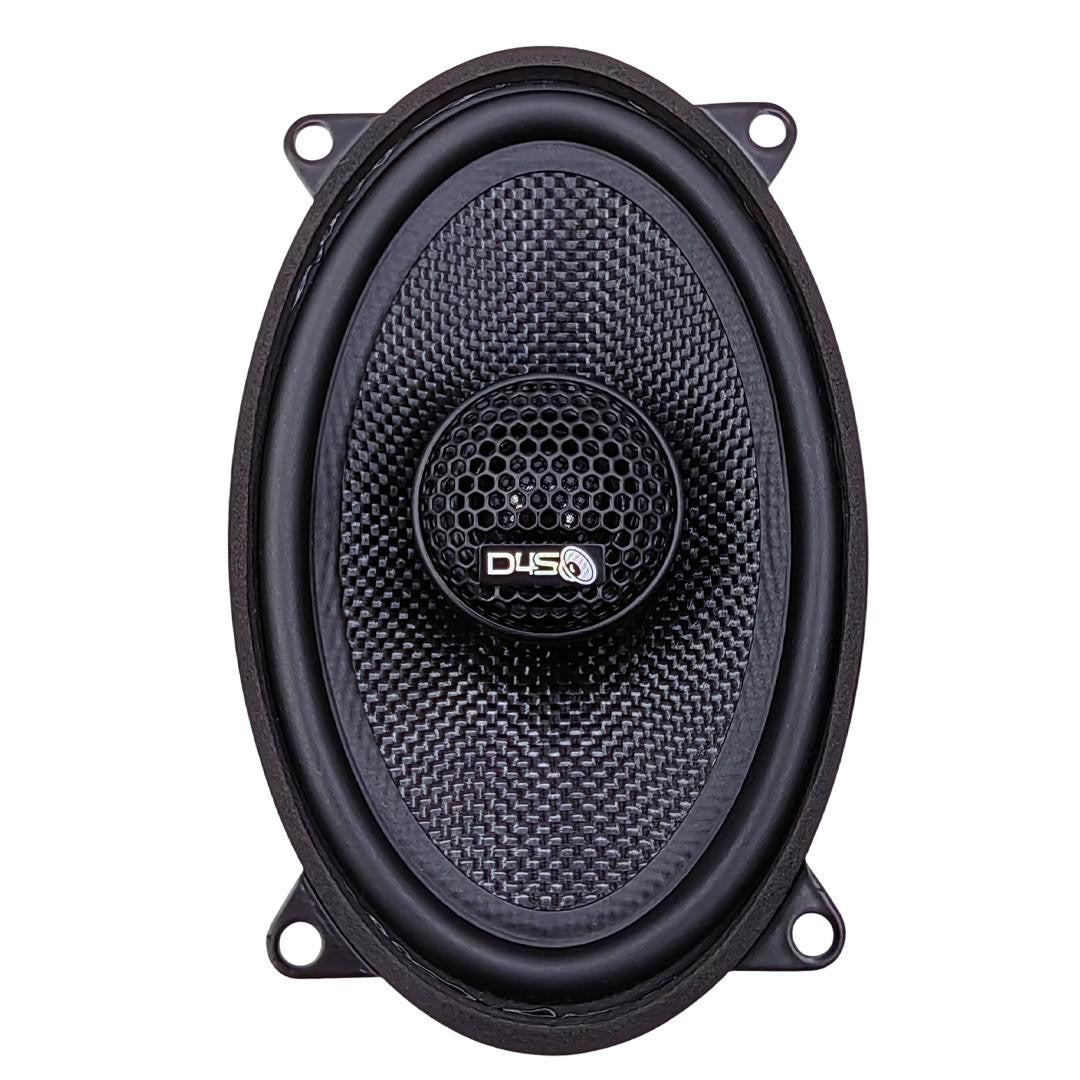 Down4Sound CFXT46 - 4X6 Inch Car Audio Speakers - 145W RMS (pair)