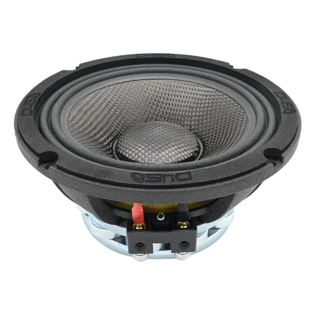 Down4Sound D4S-MND658CF Carbon Fiber Neo+ Water Resistant Speaker - 6.5 Inch 200W RMS 8 OHM