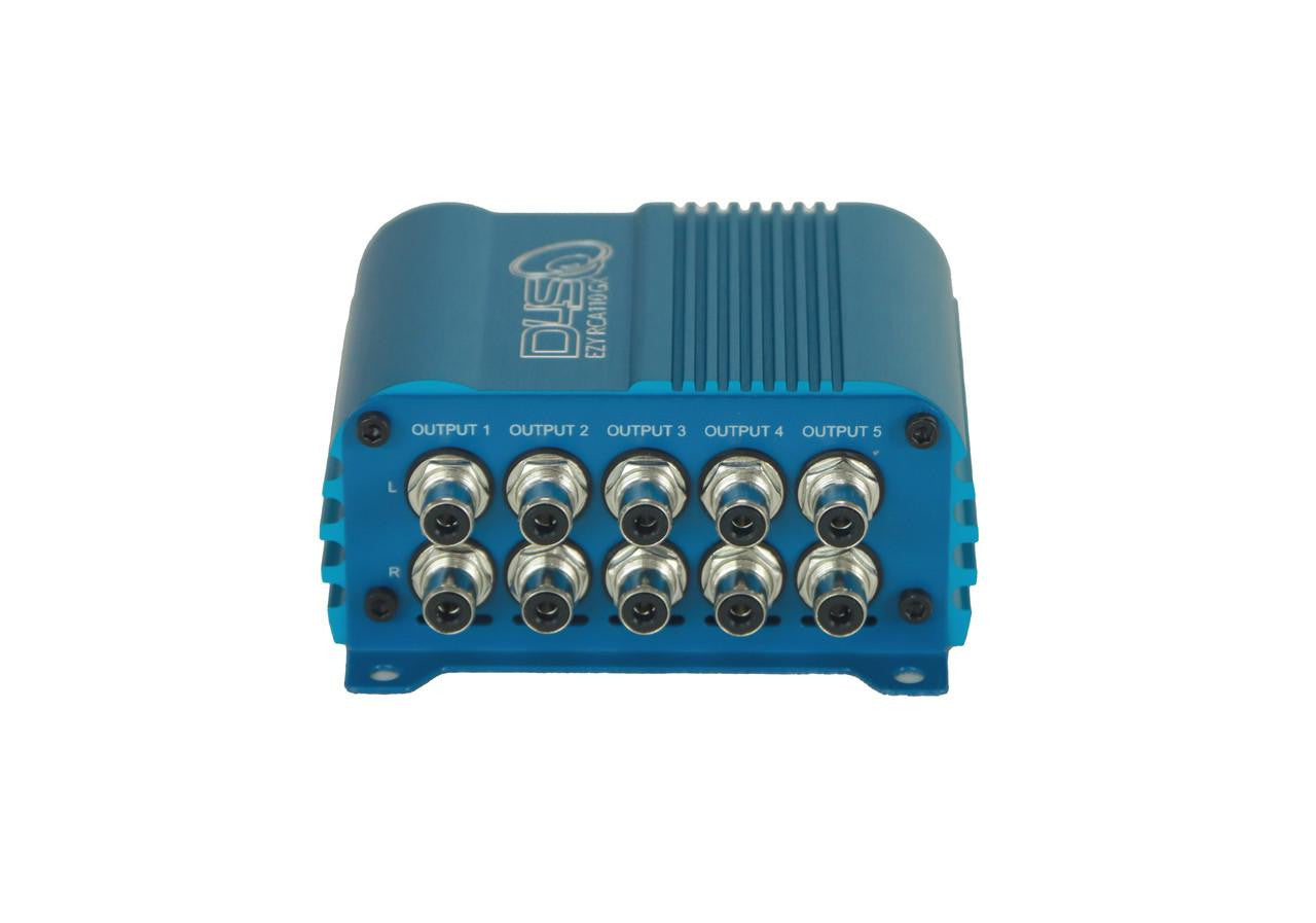 Down4Sound EZY RCA110GX - Power RCA Distribution With Master Gain Control