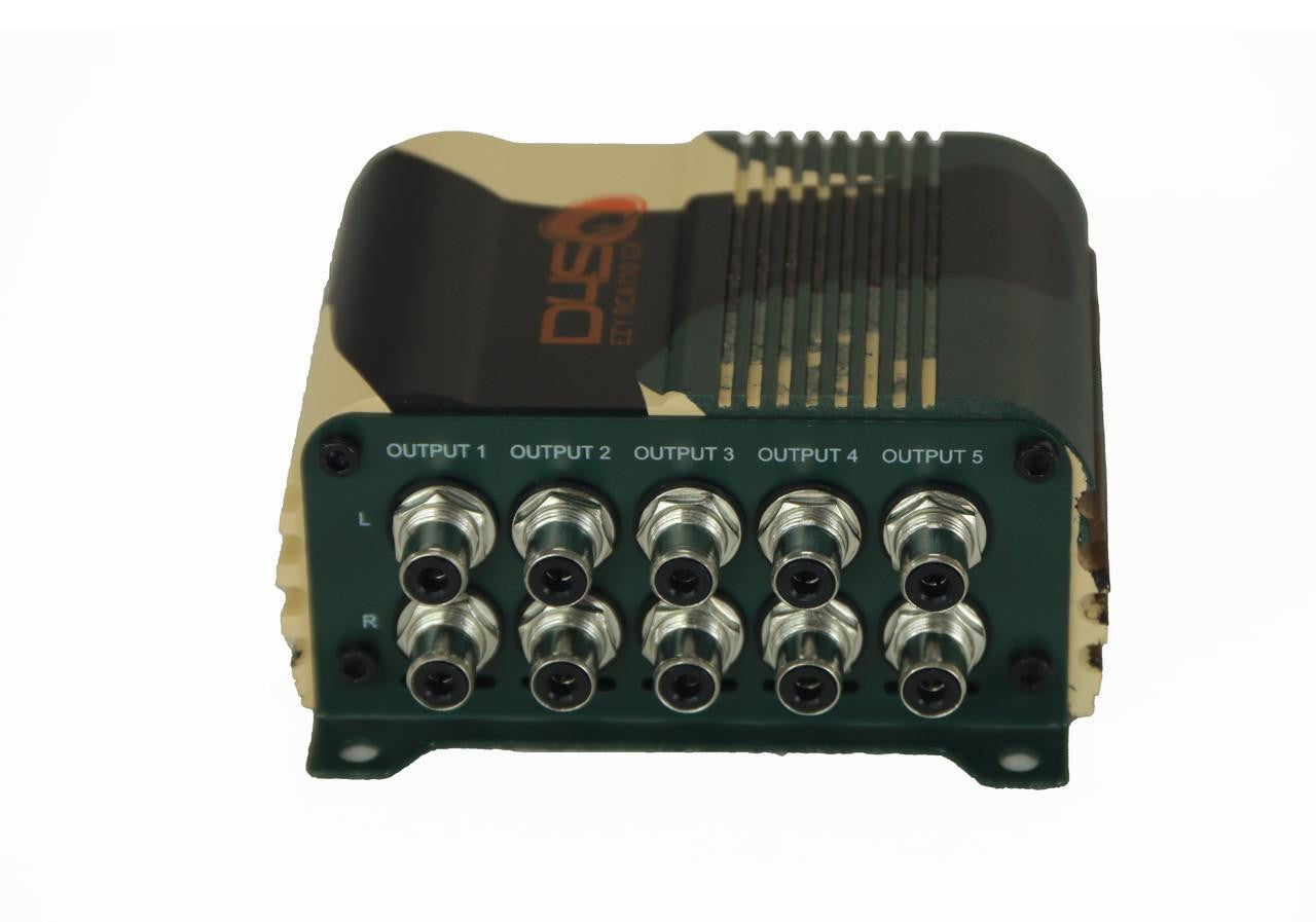Down4Sound EZY RCA110GX - Power RCA Distribution With Master Gain Control