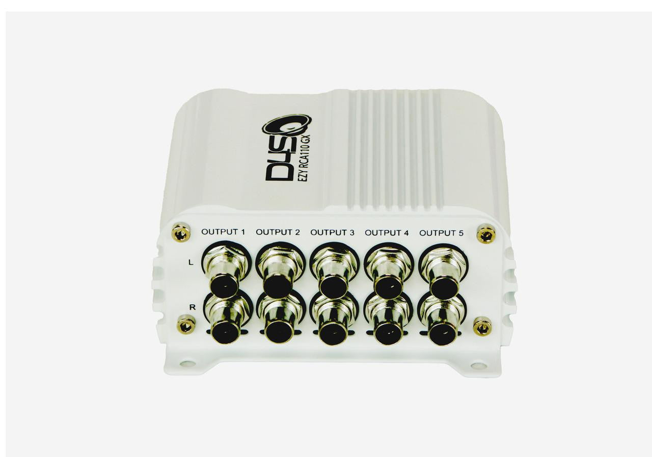Down4Sound EZY RCA110GX - Power RCA Distribution With Master Gain Control