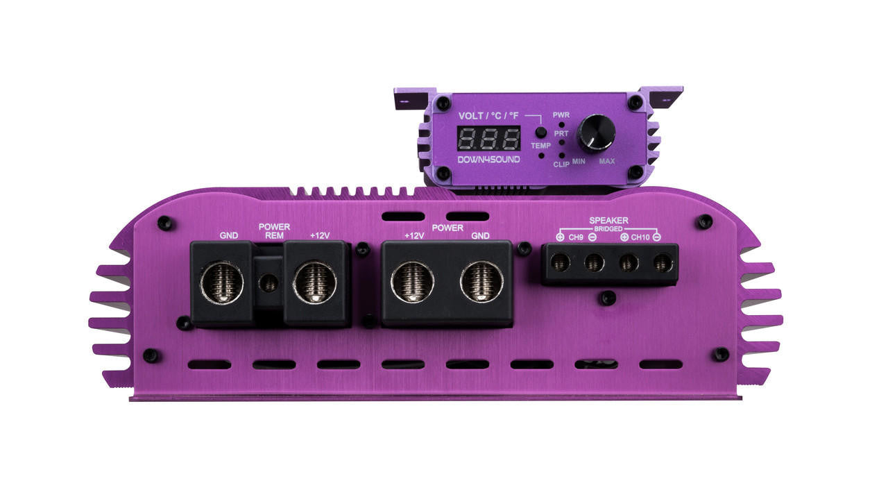 Down4Sound Ezypwr 810 4000W RMS 10 Channel Amplifier