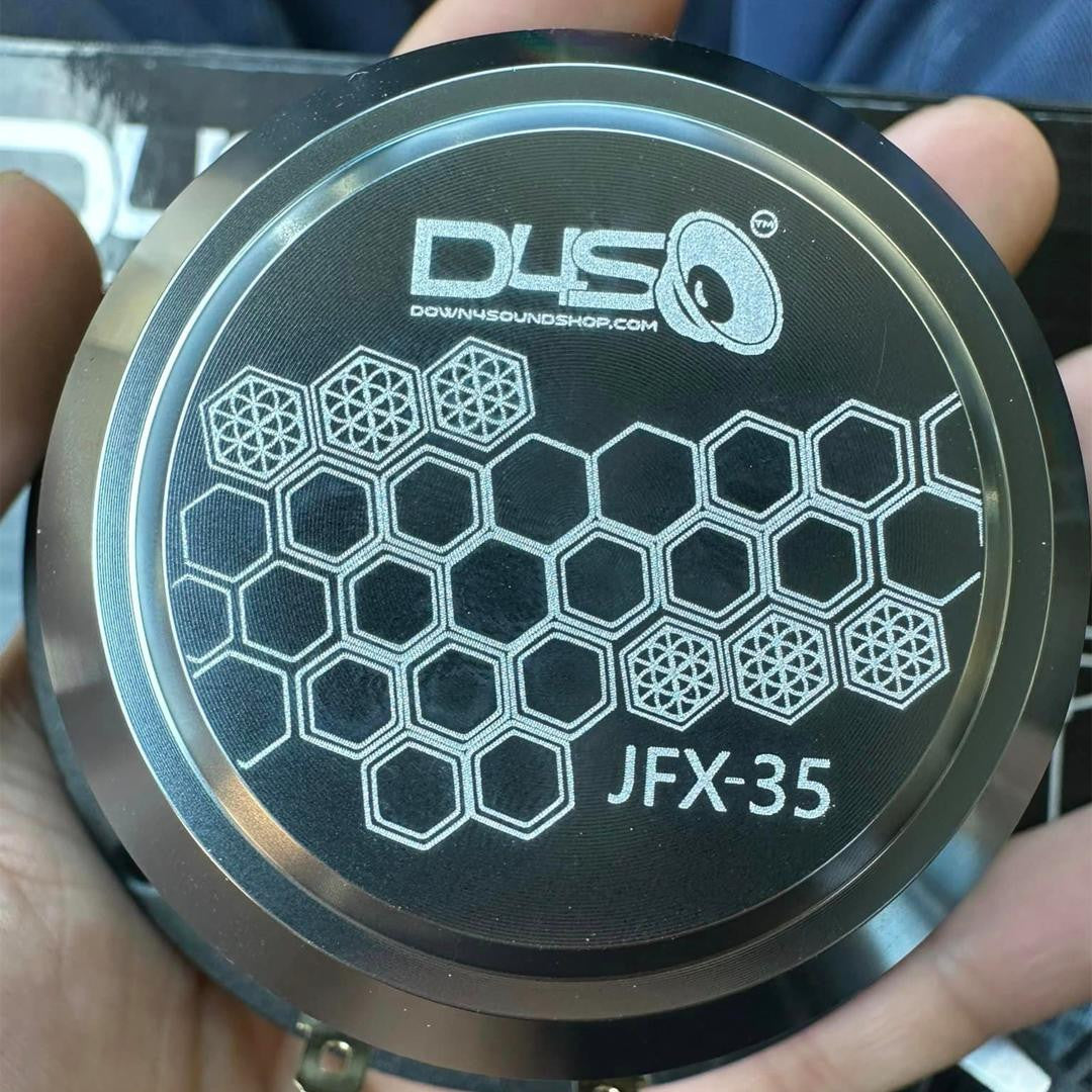 Down4Sound JFX35 - 3.5 Inch Car Audio Speakers - 100W RMS (pair)