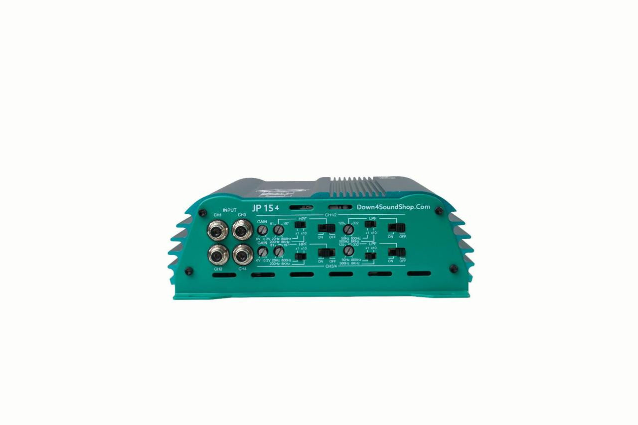 Down4Sound JP154 - 1000W RMS 4 Channel Car Audio Amplifier
