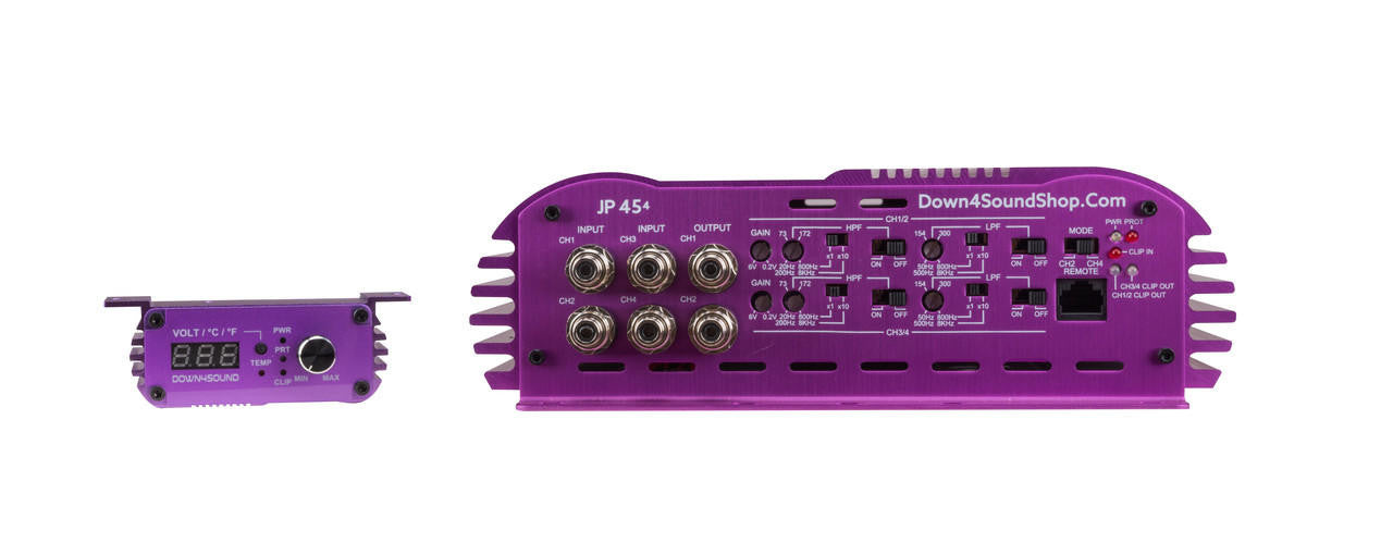 Down4Sound JP454 4000W RMS 4 Channel Amplifier
