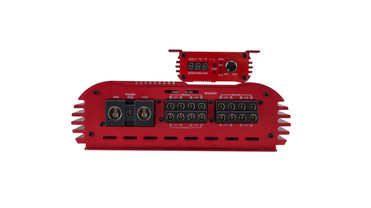 Down4Sound JP77 3000W RMS 7 Channel Amplifier