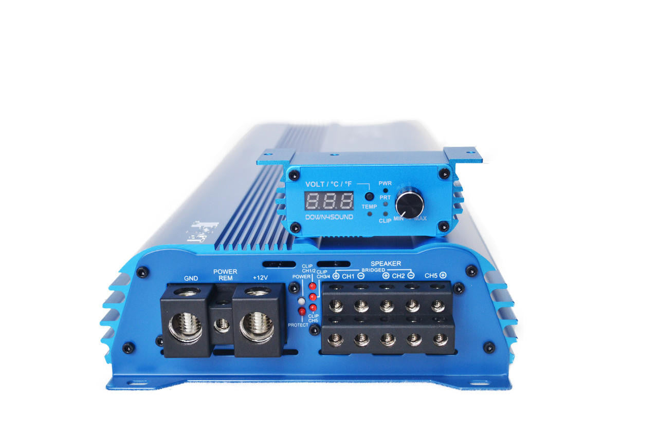 Down4Sound JP95T 1500W RMS 5 Channel Amplifier