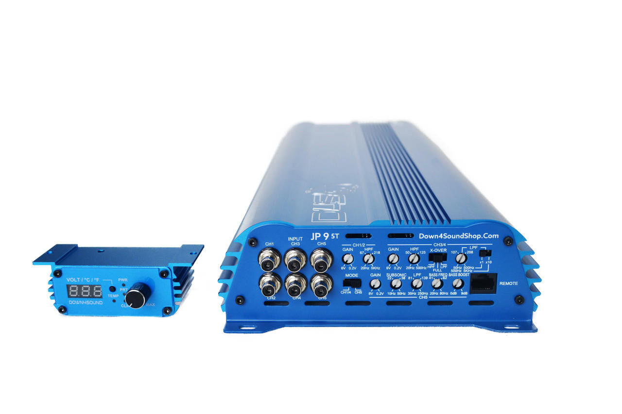 Down4Sound JP95T 1500W RMS 5 Channel Amplifier