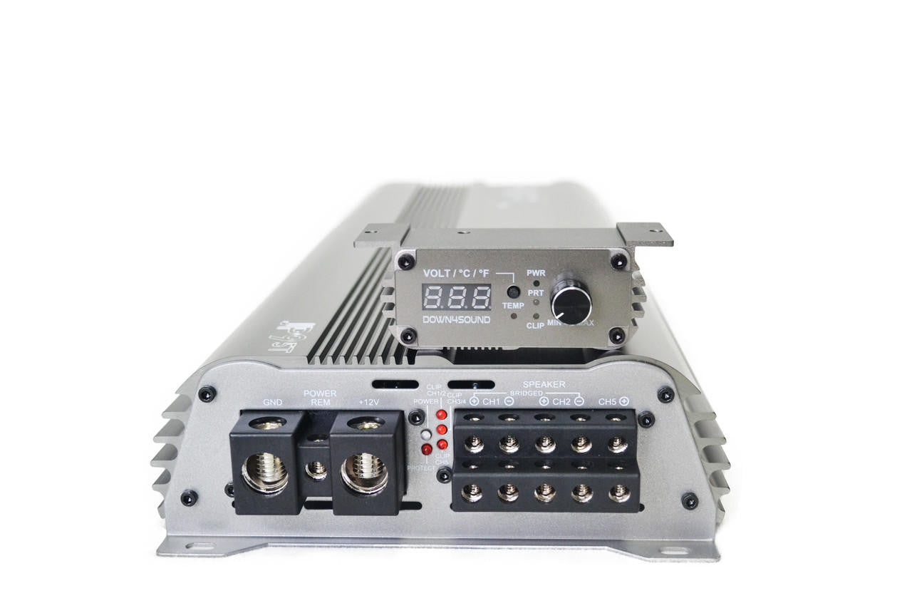 Down4Sound JP95T 1500W RMS 5 Channel Amplifier