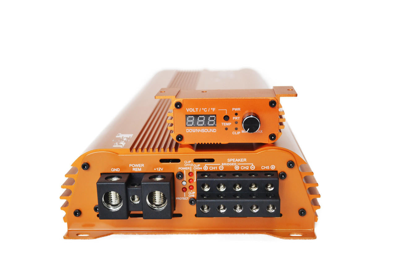 Down4Sound JP95T 1500W RMS 5 Channel Amplifier