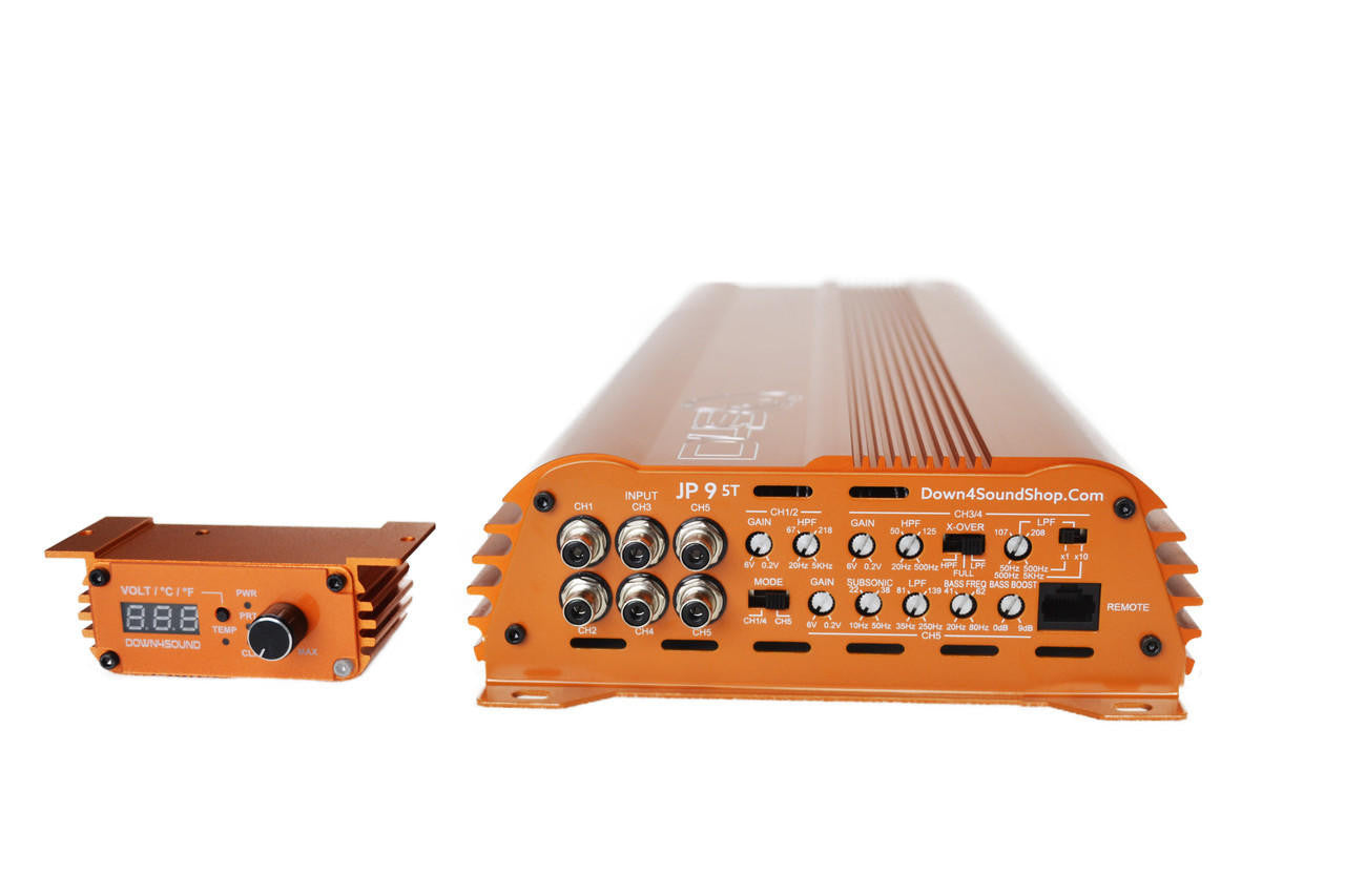 Down4Sound JP95T 1500W RMS 5 Channel Amplifier