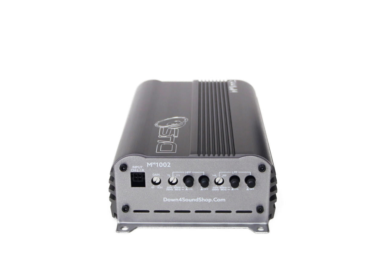 Down4Sound MM1000 (mini Maxx) - 1000W RMS Mini Car Audio Amplifier