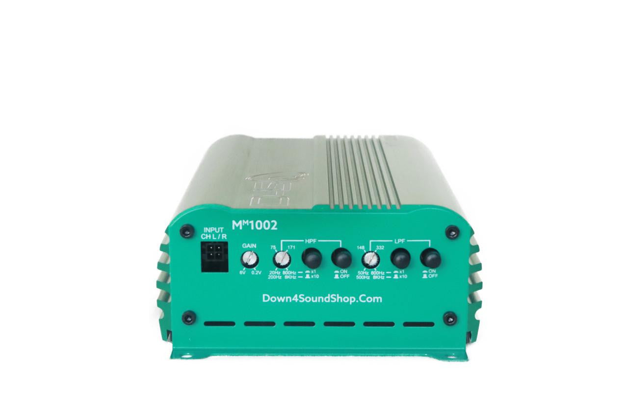 Down4Sound MM1002 (mini Maxx) - 350W RMS Mini 2 Channel Amplifier