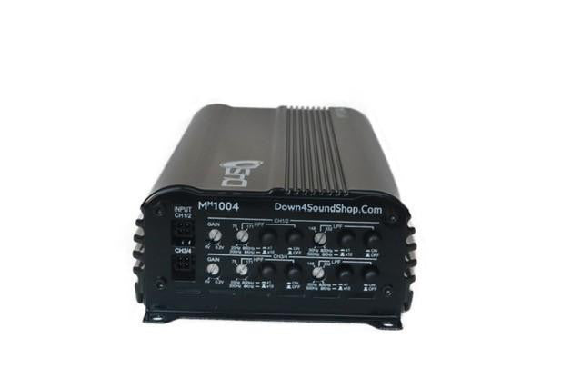 Down4Sound MM1004 (mini Maxx) - 700W RMS Mini 4 Channel Amplifier
