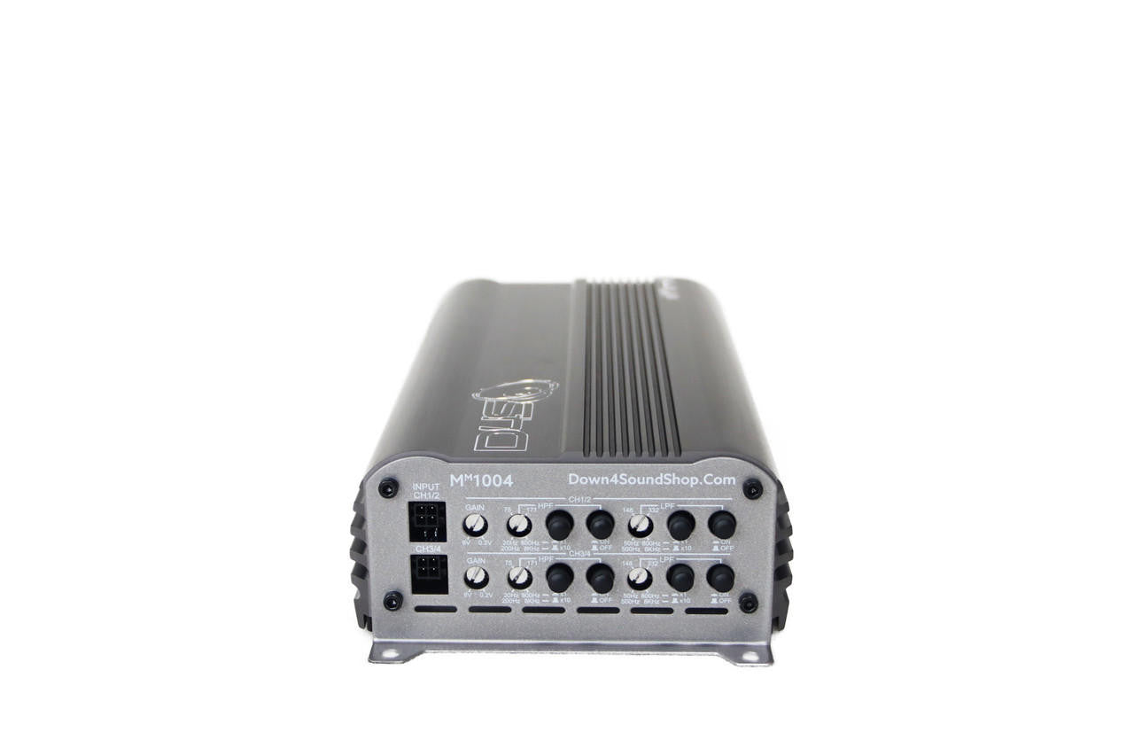 Down4Sound MM1004 (mini Maxx) - 700W RMS Mini 4 Channel Amplifier